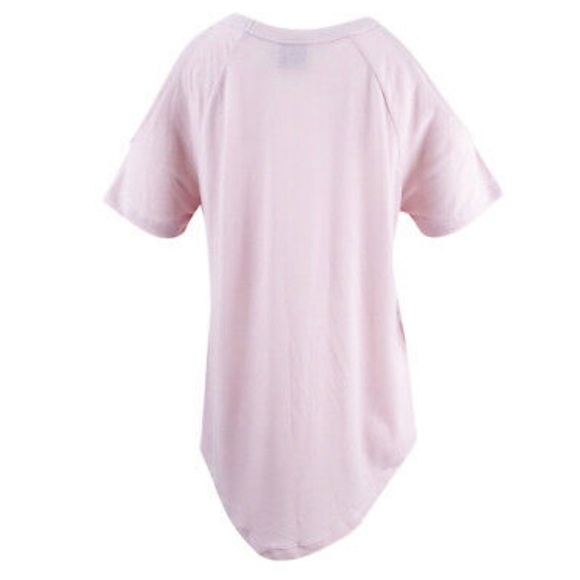 Material Girl Active Pink Cold Shoulder Short Sleeve Shirt Size XL - Picture 3 of 11